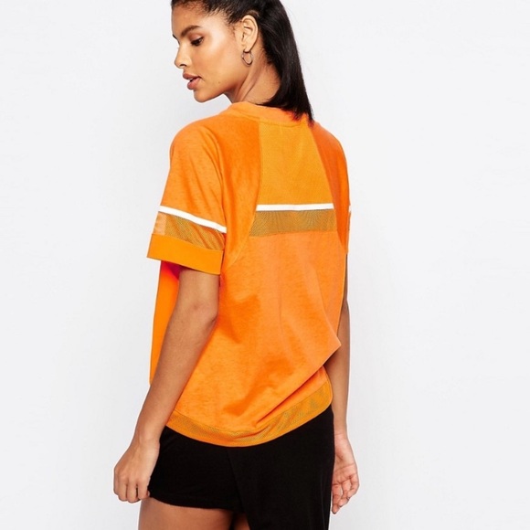 Orange Nike Bonded Tee - Picture 4 of 8